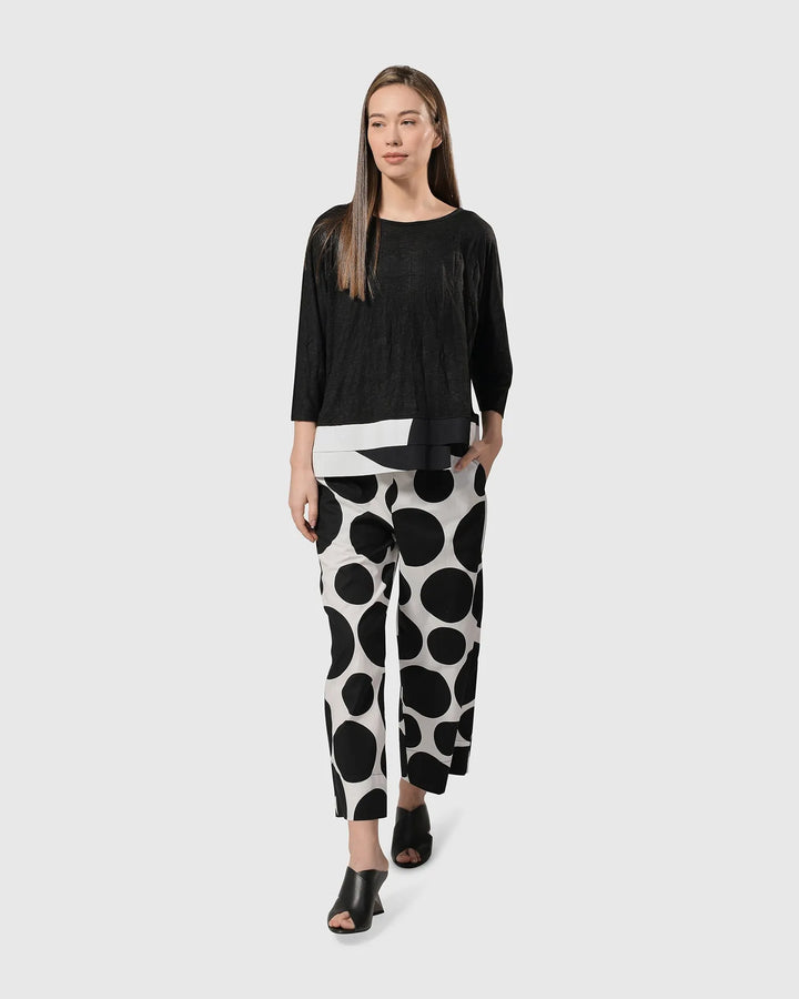 SOLO CROPPED PANTS, BUBBLES