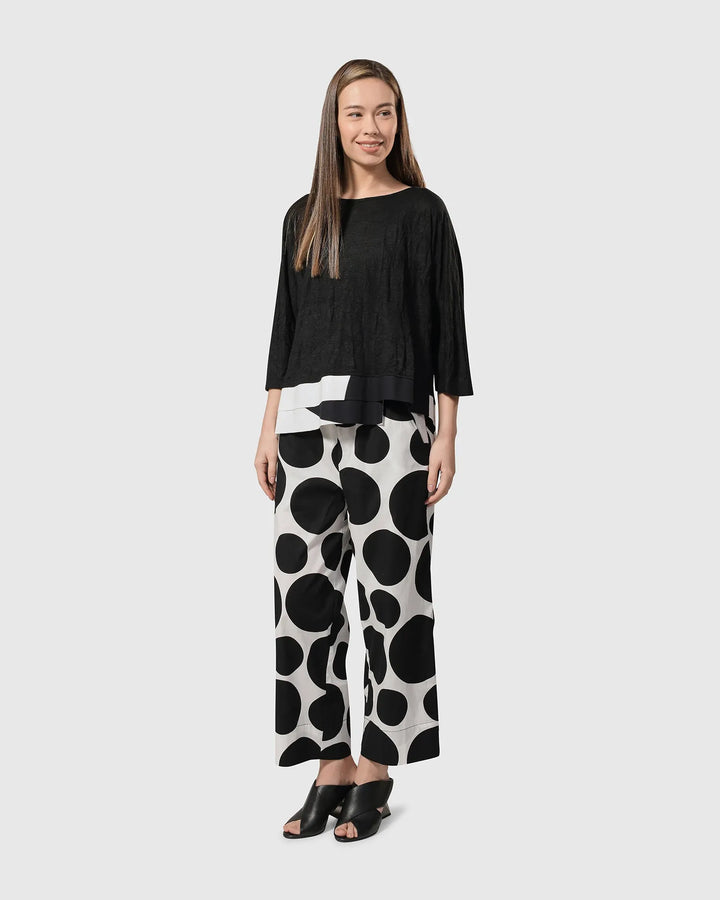SOLO CROPPED PANTS, BUBBLES