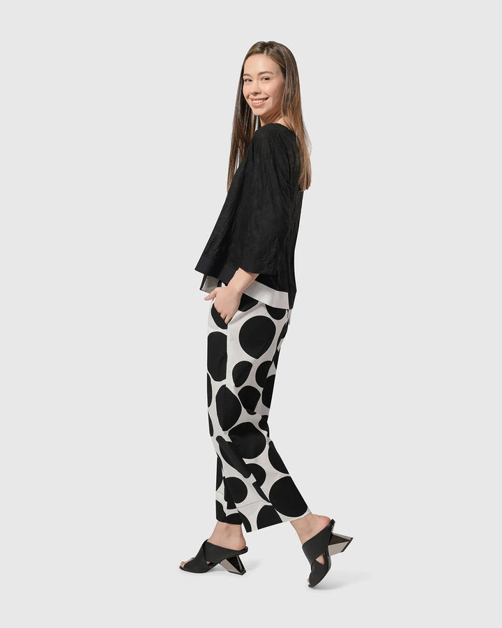 SOLO CROPPED PANTS, BUBBLES