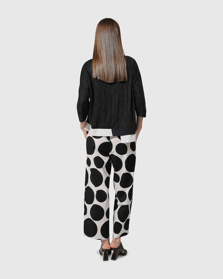 SOLO CROPPED PANTS, BUBBLES