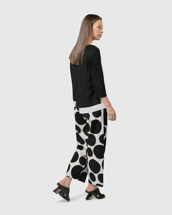 SOLO CROPPED PANTS, BUBBLES