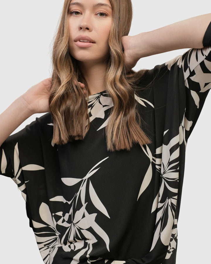 Ciao Ciao Blouson Top, Floral