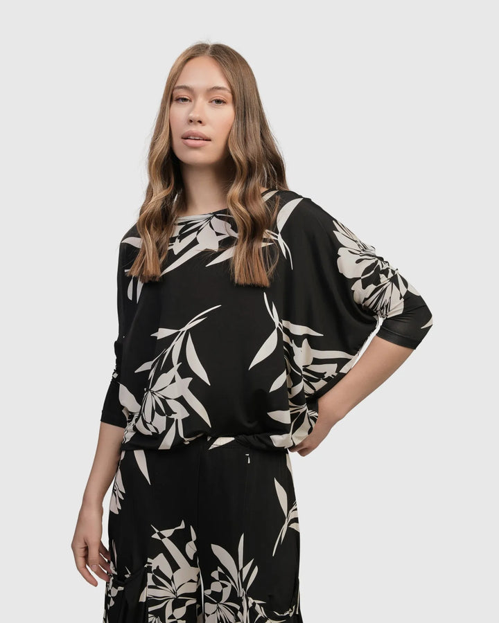 Ciao Ciao Blouson Top, Floral