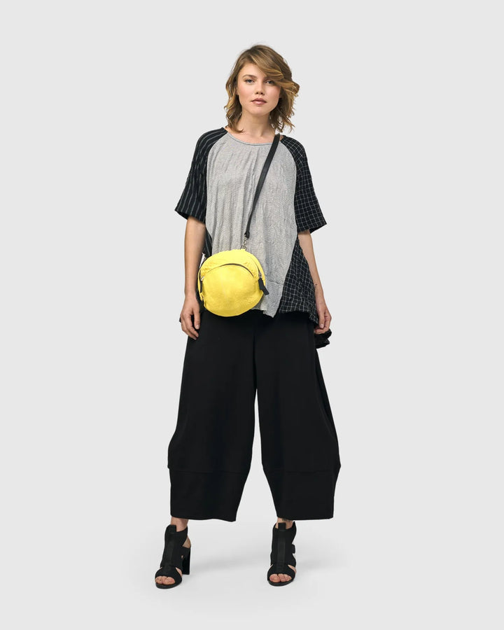 Circle Canteen Bag, Yellow