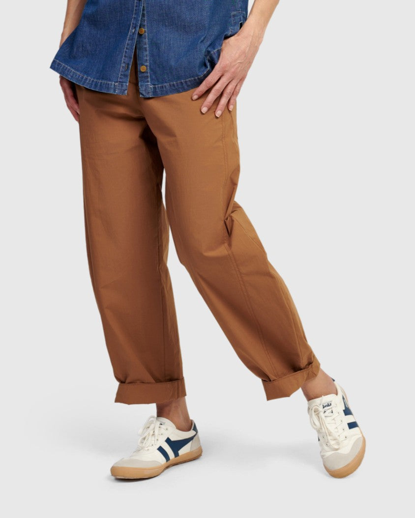 Windjammer Barrel Pants, Ochre – Alembika U.S.
