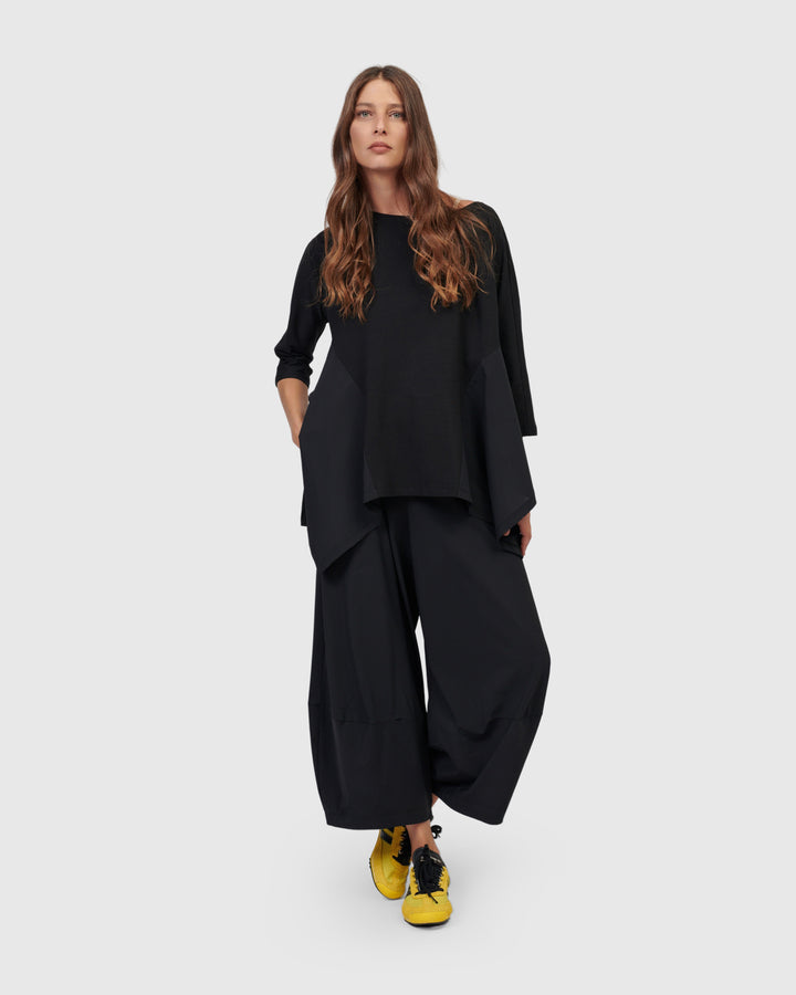 Tekbika Lantern Pants, Black