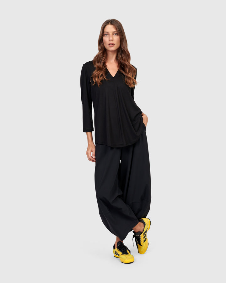 Tekbika Lantern Pants, Black