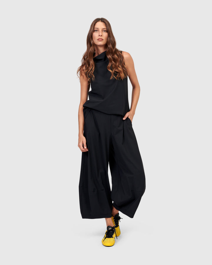Tekbika Lantern Pants, Black