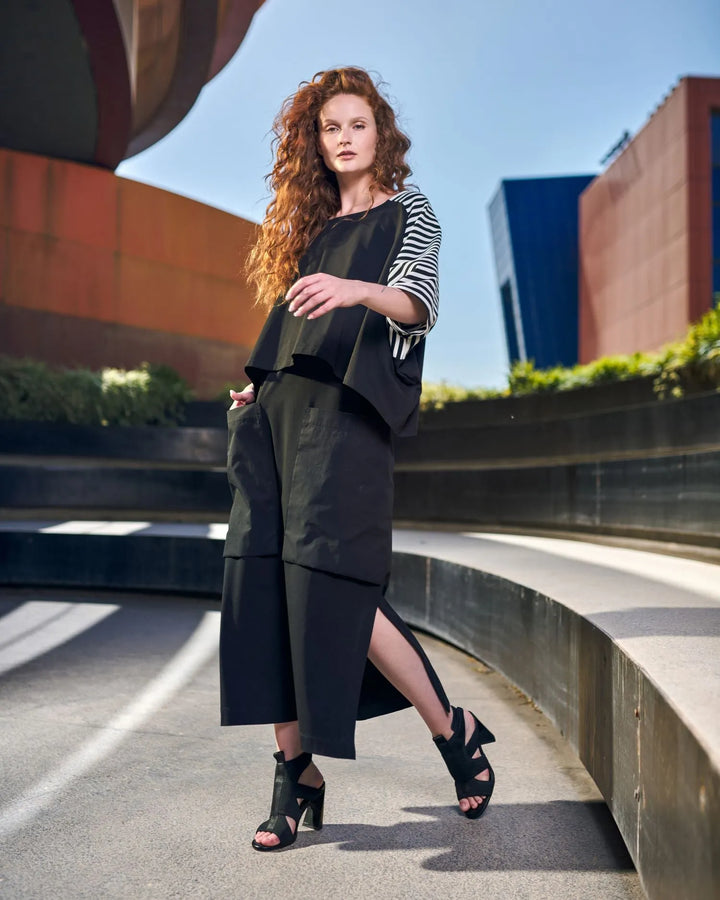 Urban Maxi Tank Dress, Black