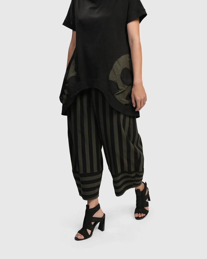 Urban Bells Tunic Top, Khaki