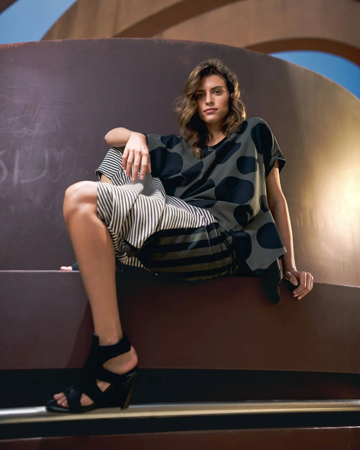 Urban Kiki  Relaxed Top, Khaki