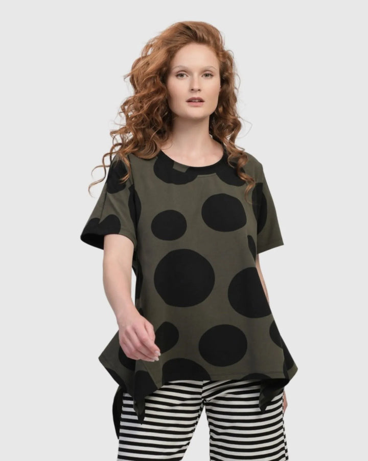 Urban Kiki  Relaxed Top, Khaki