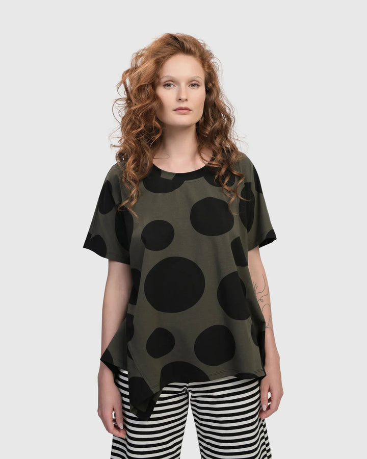Urban Kiki  Relaxed Top, Khaki