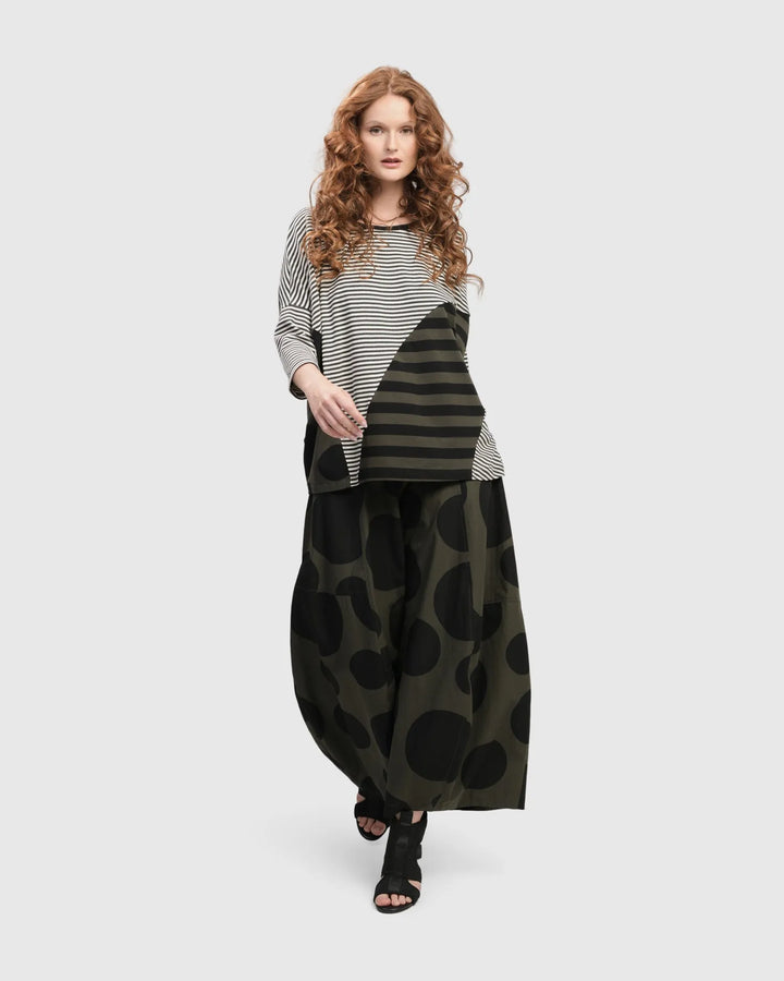 Urban Twister Top, Stripes