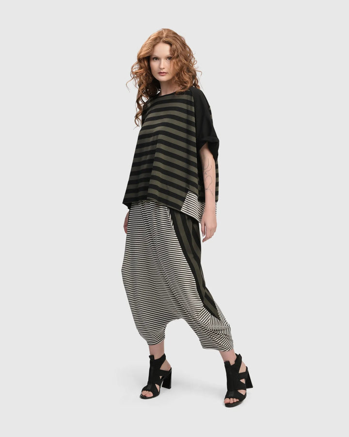 Urban Imperial Harem Pants, Stripes
