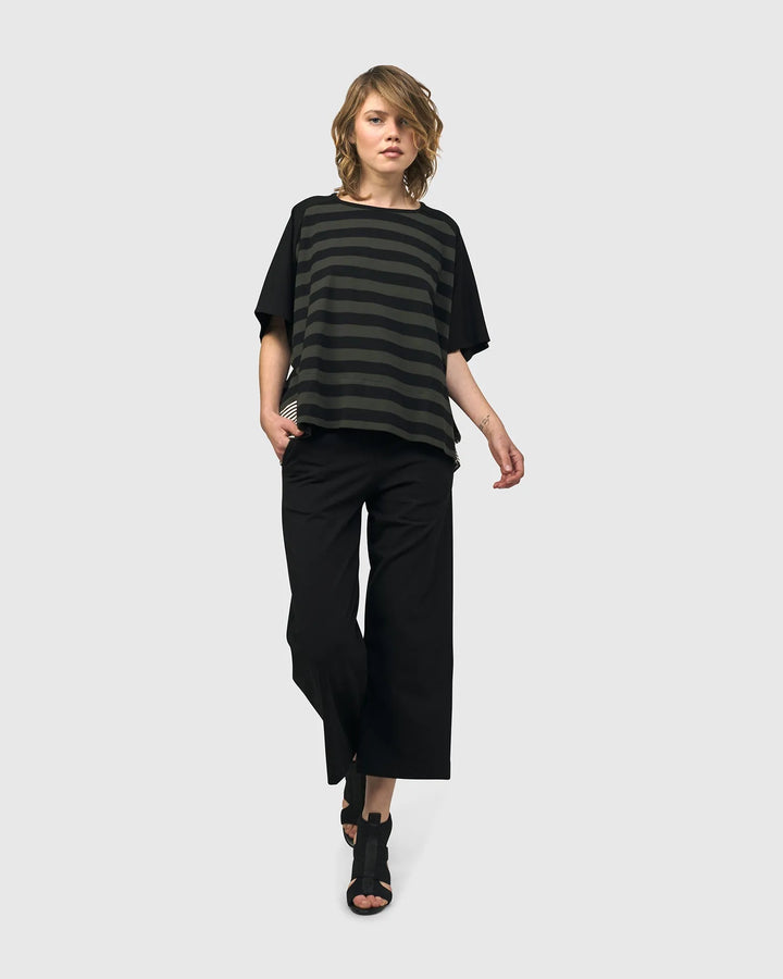 Urban Splice Boxy Tee, Stripes