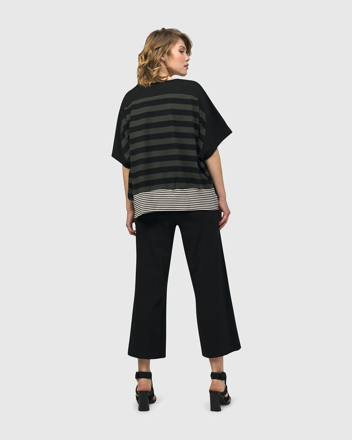 Urban Splice Boxy Tee, Stripes