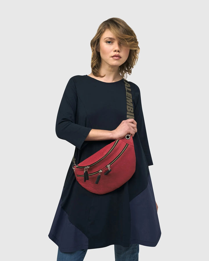 Crossbody Sling Bag, Vermillion