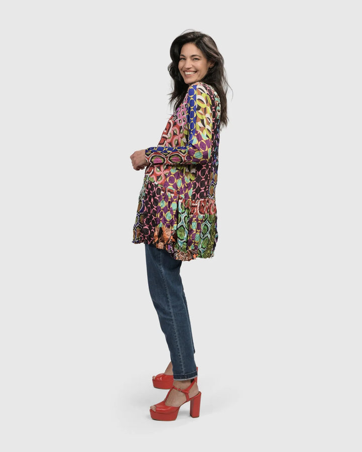Lucy Kaleidoscope Tunic Top