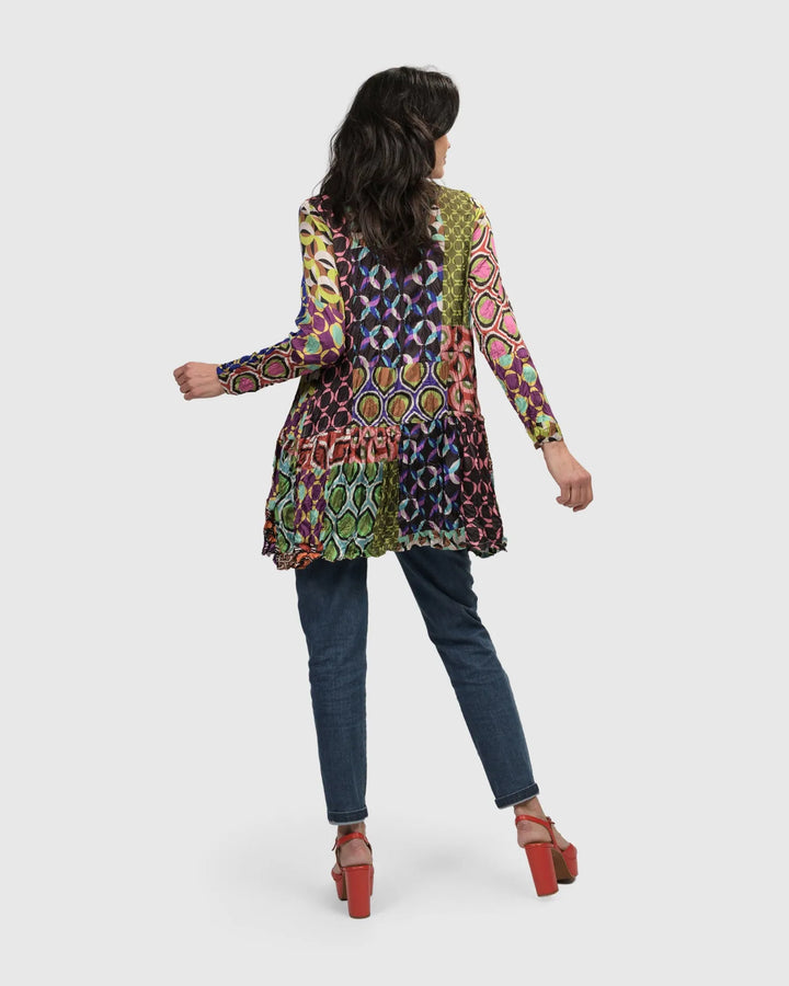 Lucy Kaleidoscope Tunic Top
