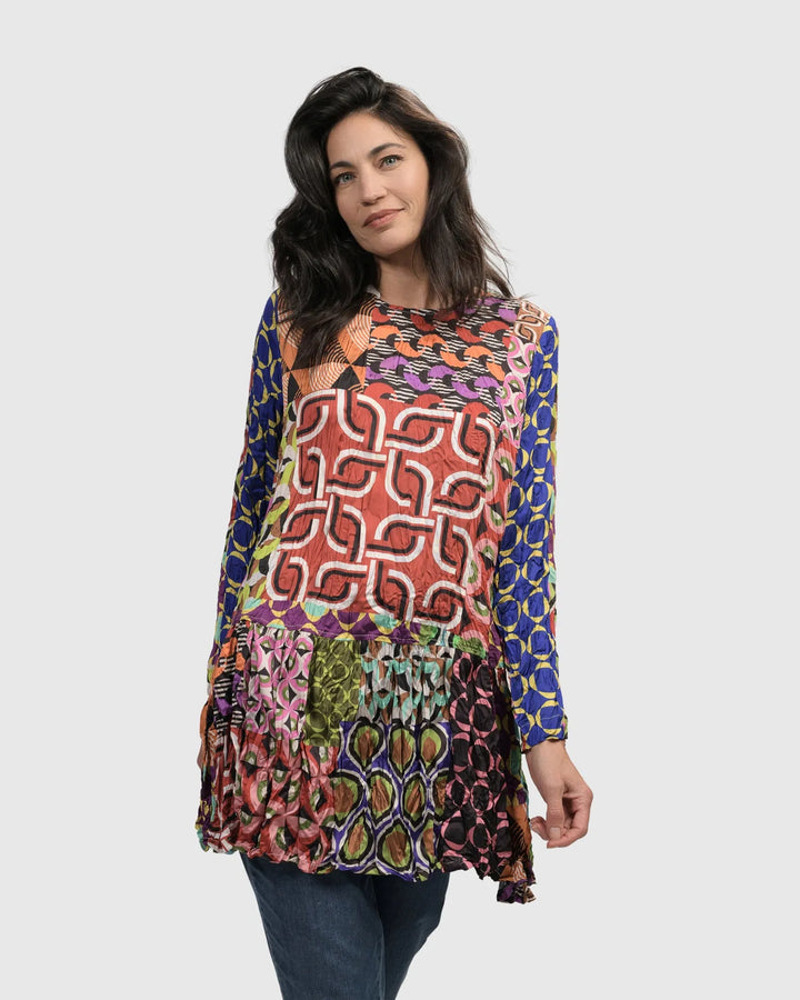 Lucy Kaleidoscope Tunic Top