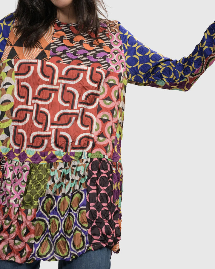 Lucy Kaleidoscope Tunic Top