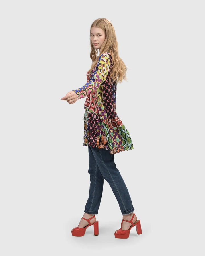 Lucy Kaleidoscope Tunic Top
