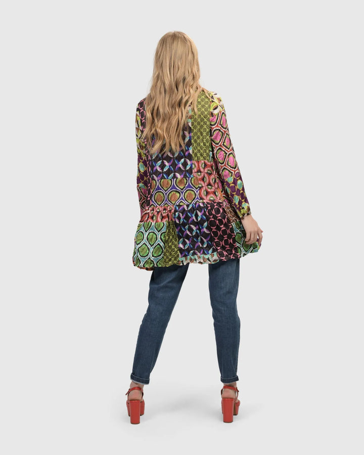 Lucy Kaleidoscope Tunic Top
