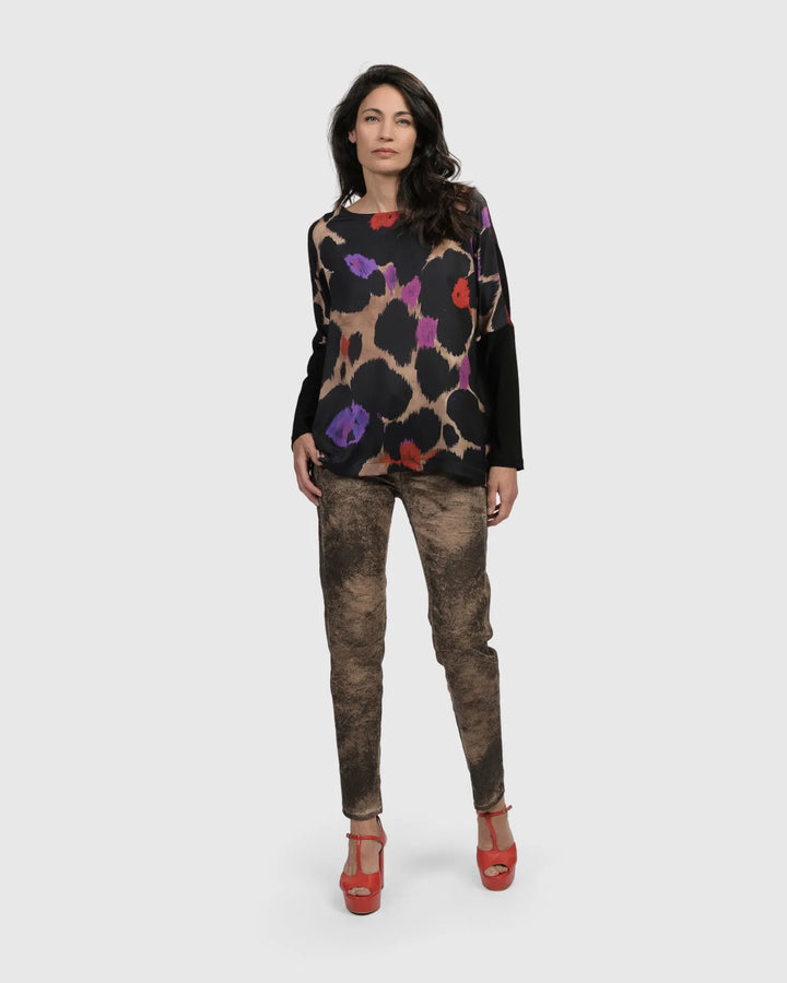 Cosmopolitan Long Sleeve Tee, Violet