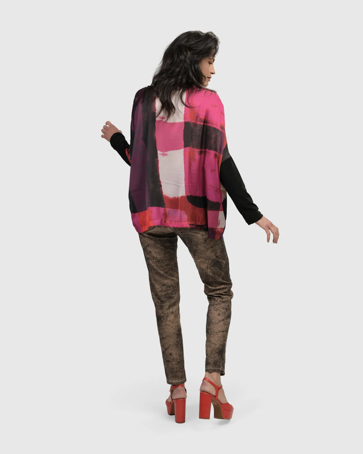 Cosmopolitan Long Sleeve Tee, Violet