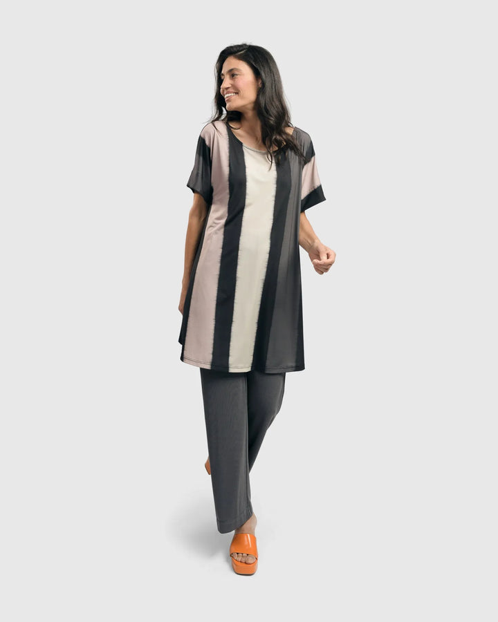 Essential Straight Leg Pants, Charcoal