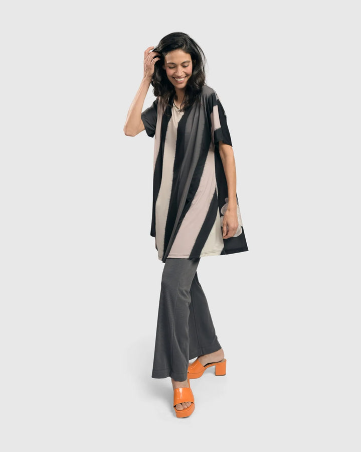 Essential Straight Leg Pants, Charcoal