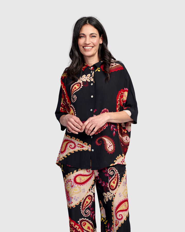 Bailey Button Down Shirt, Fiesta