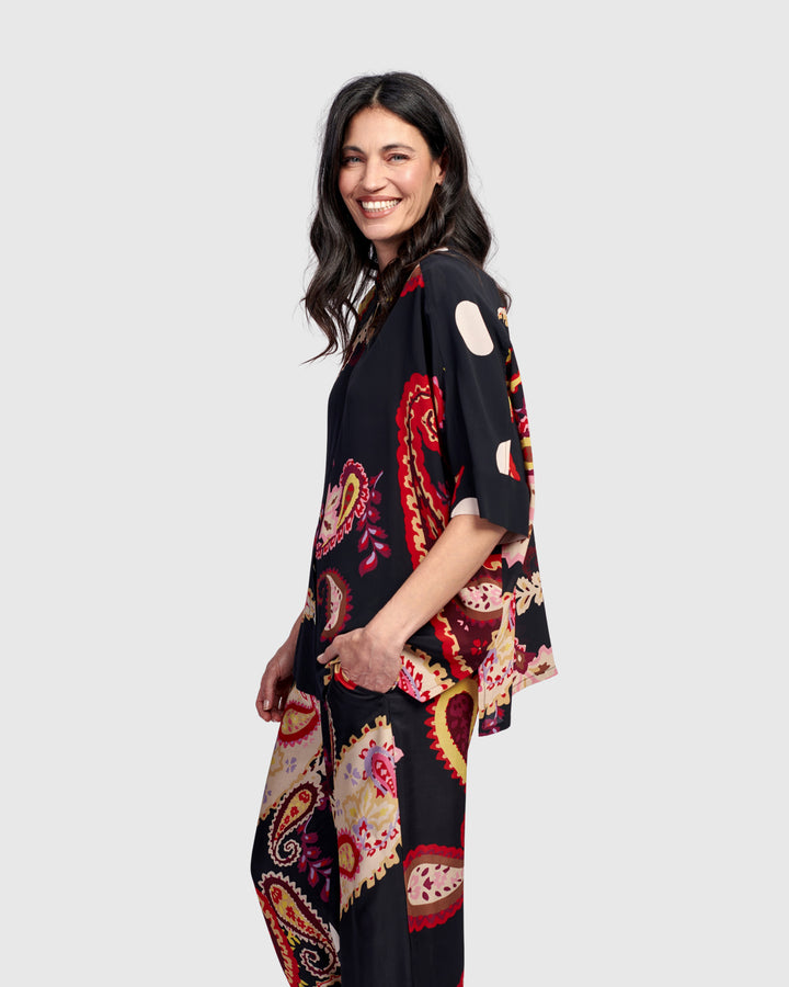 Bailey Button Down Shirt, Fiesta
