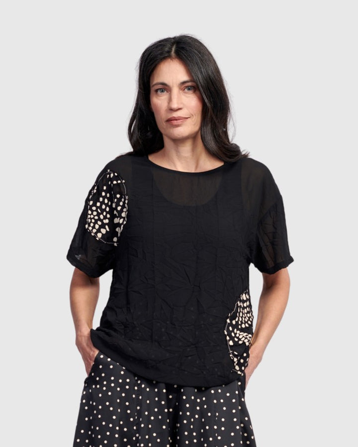 Halo Boxy Tee, Galaxy