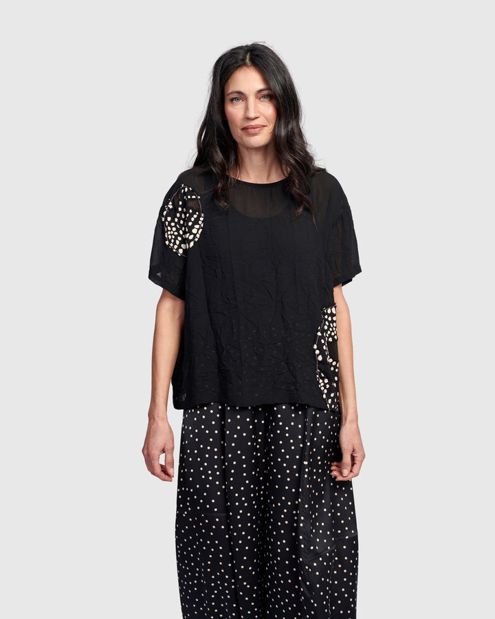 Halo Boxy Tee, Galaxy