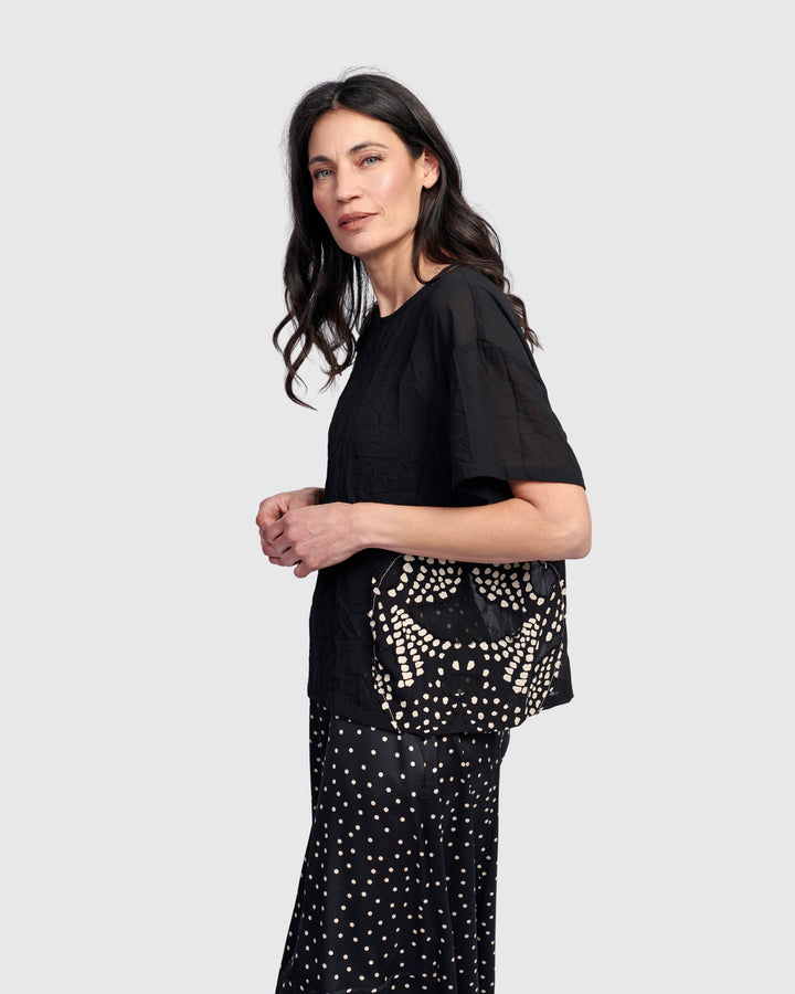 Halo Boxy Tee, Galaxy