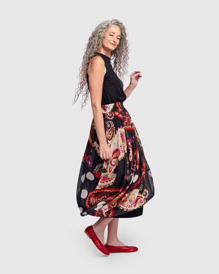 Chateau Cocoon Skirt, Fiesta