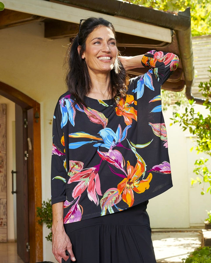 Viva Pullover Top, Bloom