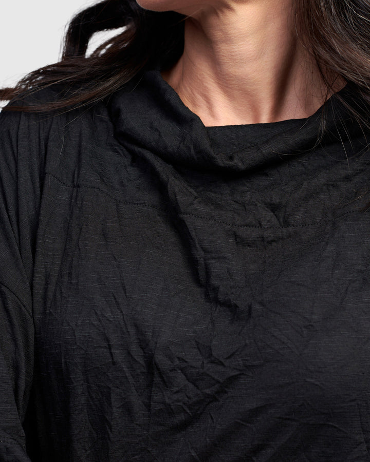 Nightline Trapeze Top, Black