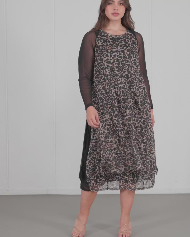 Wildcat Tunic Top, Leopard