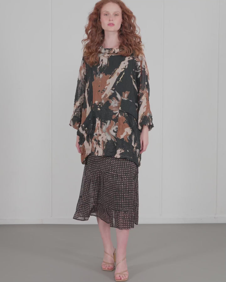 Cordelia Pullover Top, Shimmer