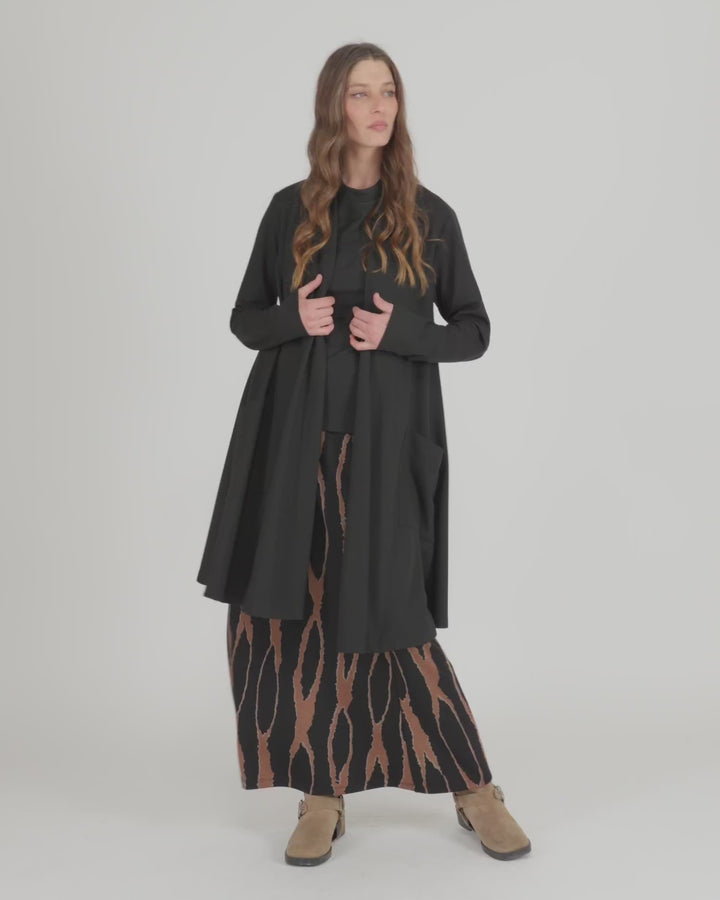 Laurel Pencil Skirt, Wood