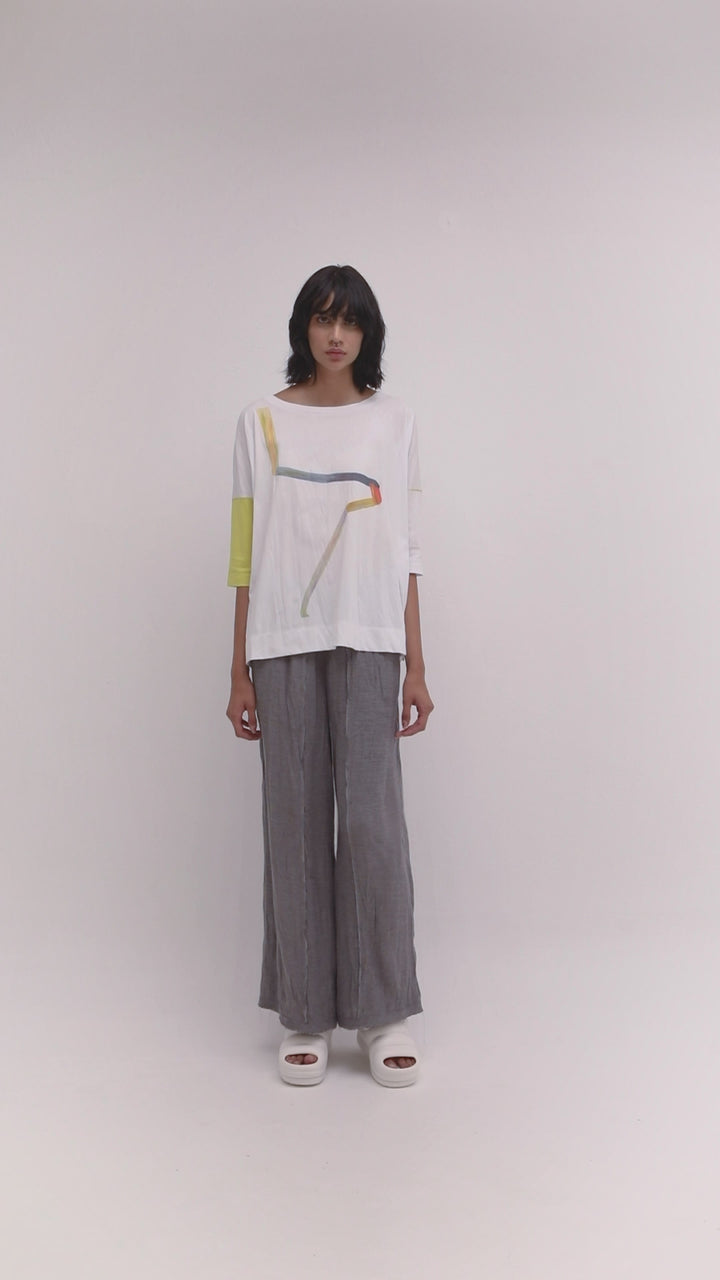 Ozai N Ku Beam Pants, Cement