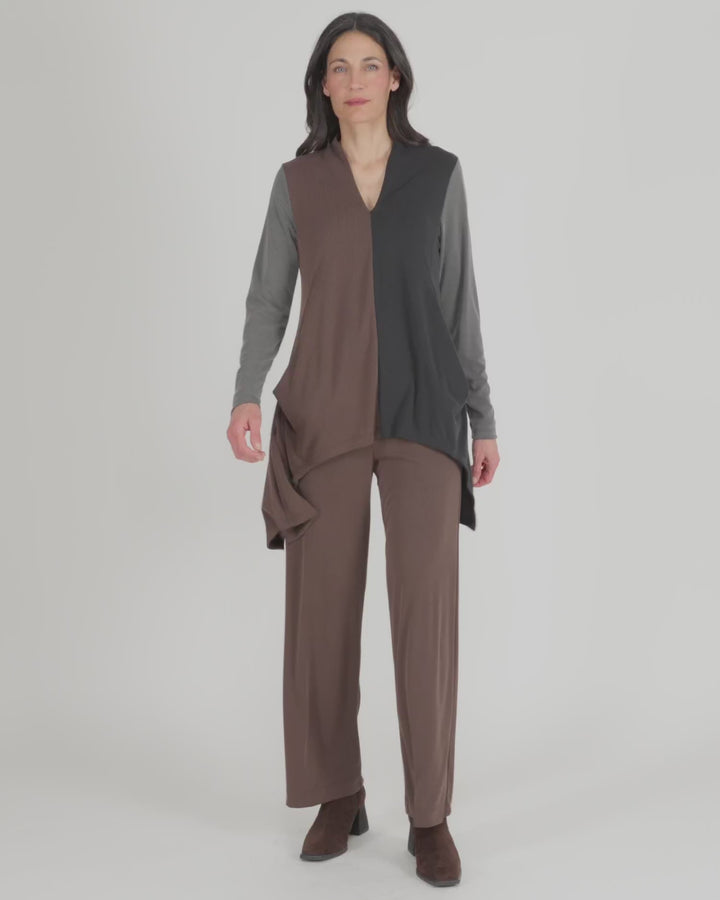 Trace Cupro Tunic Top, Mix