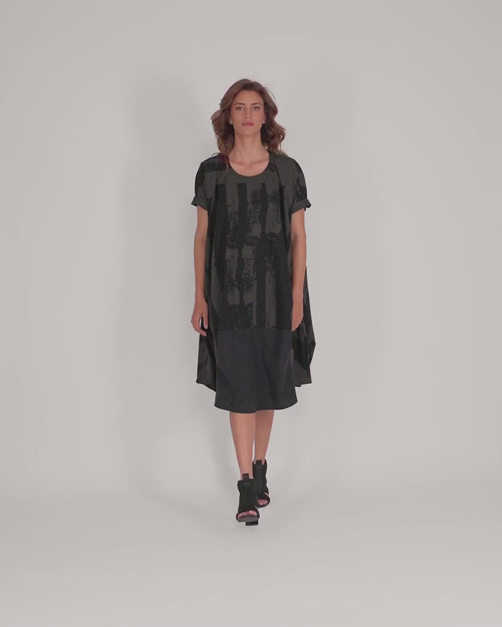 Urban Sake Muumuu Dress, Khaki