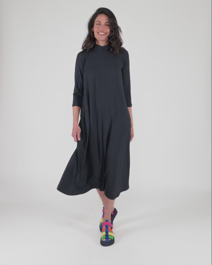 Essential A-Line Dress, Ocean