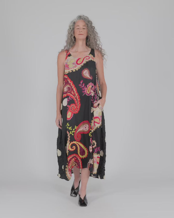 Speakeasy Sleeveless Dress, Fiesta