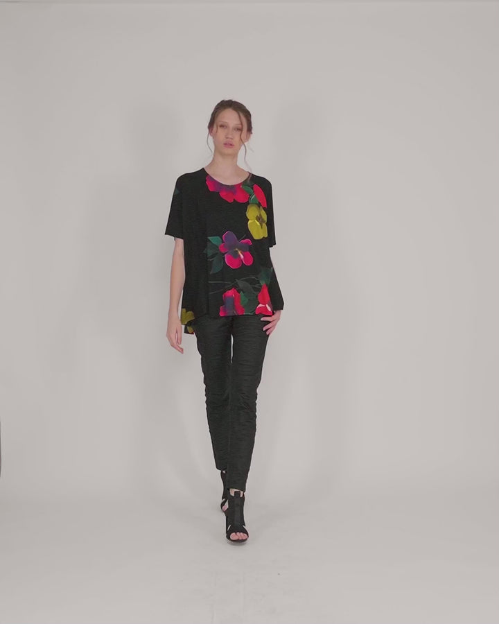 Iconic Stretch Jeans, Black Snake