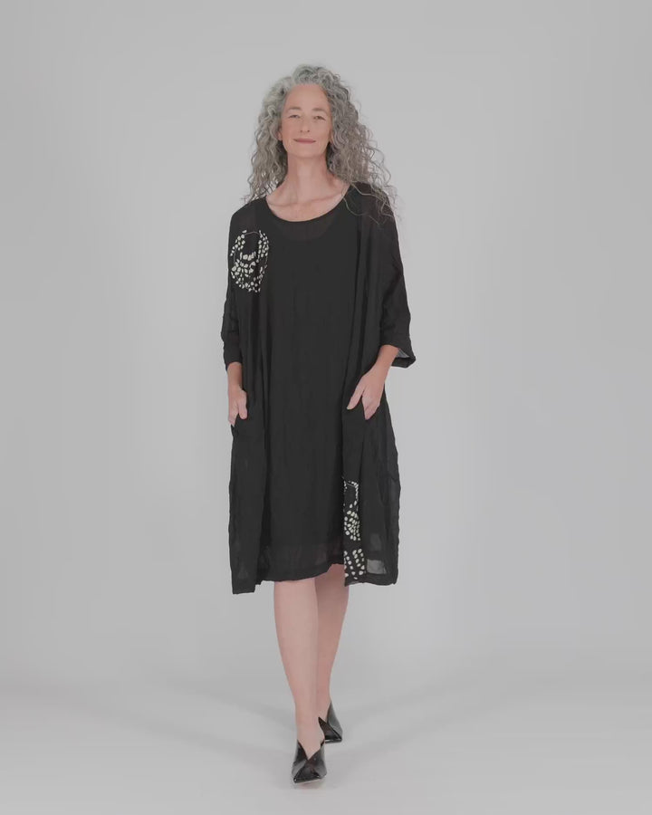 Luxardo Muumuu Dress, Galaxy